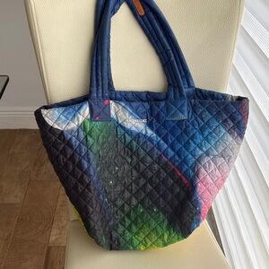 MZ Wallace Multicolor Quilted Tote
